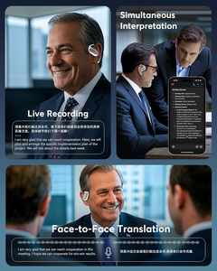 Auricolari YYK-Q16 Pro con Schermo Touch, Funzione di Traduzione AI Potenziata, Supporto per Interpretazione Simultanea - Product Image 3