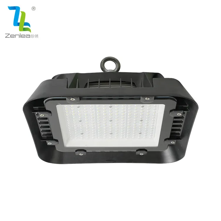 Produk baru Die-cast aluminium SMD 3030 100w 150w 200w luar ruangan tahan air IP65 Led cahaya Teluk tinggi