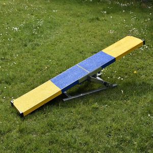 Balancín de Acero Profesional Personalizable de 6 Pies para Entrenamiento de Agilidad Canina, Ejercicio y Competencia al Aire Libre, Suministros para Mascotas - Product Image 1