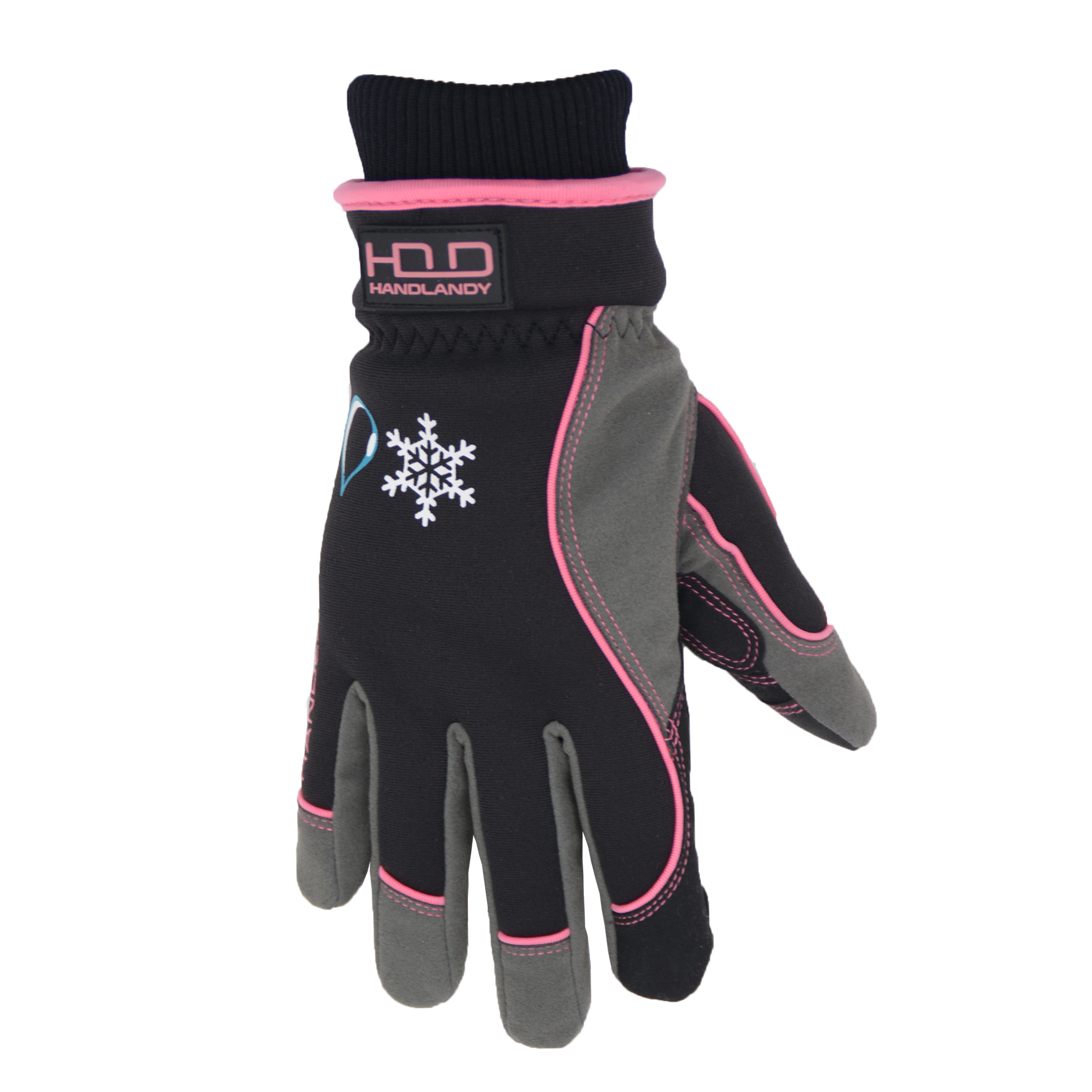 Зимние перчатки HANDLANDY, спортивные теплые зимние перчатки для работы с сенсорным экраном
