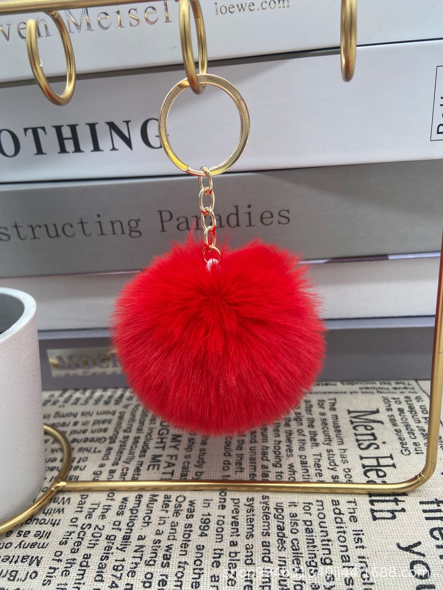 Bright red