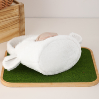 Cesta de Pascua de Felpa con Forma de Oveja - Adorable Cesta de Pascua con Cordero para Niños, Esencial para la Caza de Huevos de Pascua, Cesta de Pascua de Oveja para Celebraciones