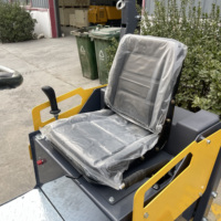 Compacteur vibrant à double tambour de 1 tonne pour travaux de construction, mini-rouleau compresseur YSW201H