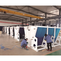 Evaporador Industrial de Refrigeración, Condensador de Tubo Enfriado por Aire de Baja Temperatura, Condensador para Almacenamiento en Frío