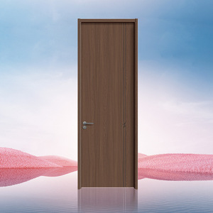 Puerta Interior Moderna de Madera Sólida con Aislamiento Acústico, Superficie Acabada, Apertura Manual, Puerta de Una Hoja para Dormitorio u Oficina - Product Image 1