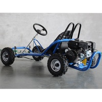 4 Roues Motrices Cadre en Acier Dune Buggy Refroidi par Air 4 Temps Explore Gasoline Go Karts 196cc