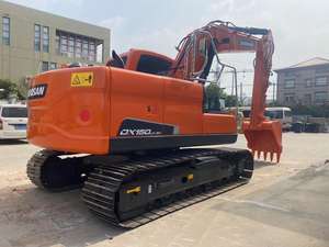 2021 excavadoras usadas Doosan DX225 DX300 a la venta maquinaria de movimiento de tierra sobre orugas de 15 toneladas de Corea - Product Image 2