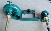 Pompe à eau centrifuge agricole de 6 pouces à double aspiration avec turbine en aluminium pour le traitement des eaux usées et de l'eau potable, essence/diesel