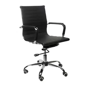 Modernes PU-Konferenz büro mit hoher Rückenlehne White Boss Desk Chair Designer Chair