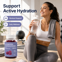 OEM Marque Privée Gummies Électrolytes à Base de Tapioca Saveur Baies Nutrition Sportive Équilibre Électrolytique 60 Pièces