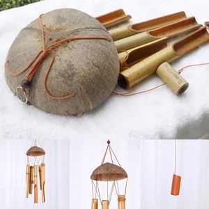<b>Bamboo</b> Wind Chimes Wind Bell Chimes <b>Craft</b> for Outdoor Garden Patio Home Decoration Zen Meditation Vintage Chord Blacony Yard - Product Image 5