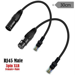 Personalizado para <span class=keywords><strong>Canon</strong></span> XLR3 Core <span class=keywords><strong>Cable</strong></span> de audio <span class=keywords><strong>macho</strong></span> <span class=keywords><strong>a</strong></span> <span class=keywords><strong>hembra</strong></span> y RJ45 <span class=keywords><strong>macho</strong></span> para controlador de la serie LED RGB de la serie LED - Product Image 1