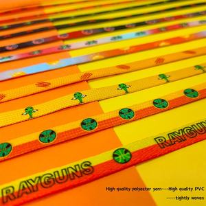 Premium Canvas 8mm Flat <b>Shoelace</b> Personalized Cartoon Alien Printed Fashion Summer Casual Sportshoes Sneaker Shoestring - Product Image 4