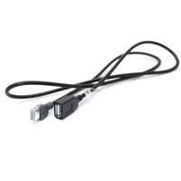 كابل USB لستيريو السيارة لسيارات بيجو 206 207 307 308 407 408 508 607 وسيتروين C2 C3 C4 C5 C6 RD9 RD43 RD45 MRN DS DS3 DS4 DS5
