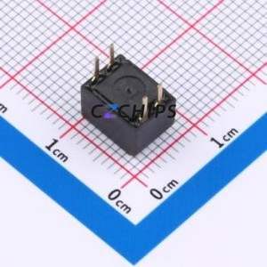 TPH102EZ DIP Switch Through hole Component (THT) Switch Piano Key Single Pole Single Throw 2 PC Pin - Product Image 2