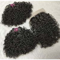 Lot de Cheveux Humains 100 % Double Drawn Pixie Curl de 10 à 26 Pouces, Highlight, Gros, Cheveux Vierges Brésiliens Bouclés Funmi