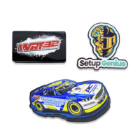 Autocollant adhésif durable pour véhicule, voiture, ordinateur portable, autocollants en vinyle imperméables, découpe sur mesure, logo personnalisé