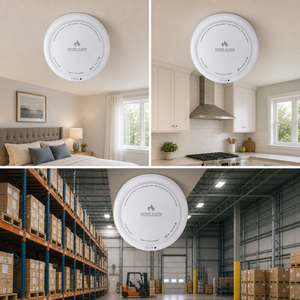 Rilevatore di Fumo Fotoelettrico Autonomo HIREP ad Alta Sensibilità, Sensore di <span class=keywords><strong>Allarme</strong></span> a Batteria per Sistema di Sicurezza Domestica - Product Image 6