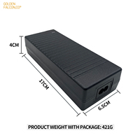 Adaptateur AC/DC 12V avec 120W Power Plug-in LED Light Application PC & ABS Material