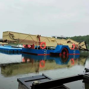 سعة 3500m 2/H 70kw قارب عائم على شكل عشب/عشب/طحلب البط للبحيرة مع سلسلة غير قابلة للصدأ - Product Image 5