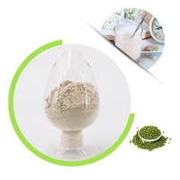 Poudre d'isolat de protéines de haricot mungo de qualité alimentaire OEM UE/USDA, extrait de haricot mungo en poudre, poudre de protéines de haricot mungo
