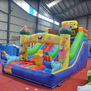 Assez bon PVC gonflable éponge-<span class=keywords><strong>Bob</strong></span> SquarePants Slip gonflable et toboggan pour enfants gonflables commerciaux pour la fête - Product Image 3