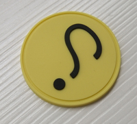 Fabrication OEM, patch en caoutchouc personnalisé avec logo, patchs en PVC souple 3D en relief pour vêtements