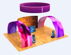 Cabina de exposición de Feria Comercial de Jiangmen con soportes de <span class=keywords><strong>TV</strong></span> Equipo de feria comercial de alta calidad - Product Image 1