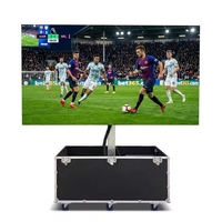 Nouveau design de l'usine boîtier de vol portable écran LED 8m P1.875 Publicité extérieure Mobile LED Roadshow écran LED panneau d'affichage