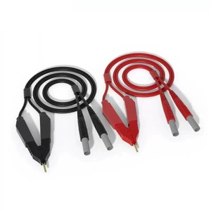 Sonde de test Kelvin Zoyi DQ012, résistance inférieure, 4 fils, 4 mm, fiche banane de sécurité, pince Kelvin, placage en orichalque - Product Image 5