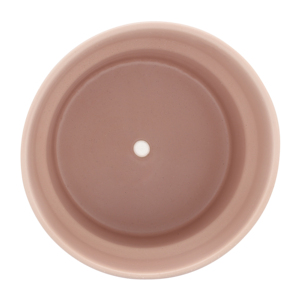 Set di tre vasi moderni in ceramica rosa per piante da interno ed esterno, per piante da appartamento e uso decorativo - Product Image 6