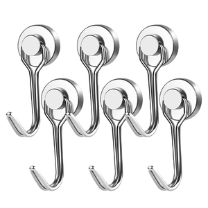 Custom di alta qualità supporto in alluminio in acciaio inox lega di metallo rotondo dadi Base per la casa gancio magnetico - Product Image 2