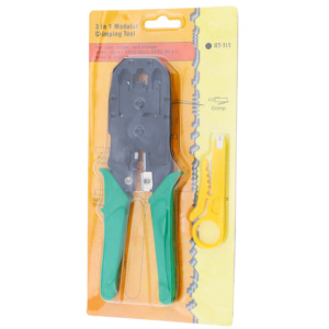 Đa chức năng tay plier 4P 6P 8p cho <span class=keywords><strong>RJ11</strong></span> <span class=keywords><strong>RJ12</strong></span> <span class=keywords><strong>RJ45</strong></span> phích cắm 3 trong 1 Modular Uốn Tóc bồng công cụ - Product Image 1
