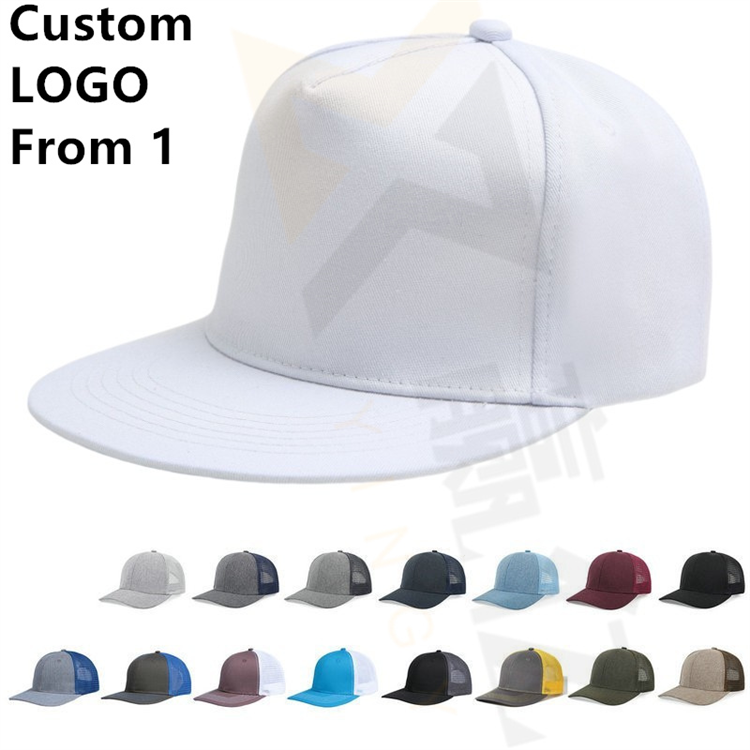 Net Red Niche Ywayed Cap Retro Old Simple Trend Embroidered Flat Brim Baseball Cap Washed Straight Cap