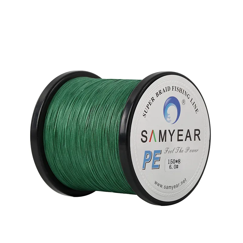 SAMYEAR Dongyang Factory Supplies Lure Fishing Tackle X8 Braided Wire PE Fishing Line Saltwater Line