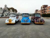 Autobús Clásico Eléctrico Personalizado de 11 Plazas, Fabricado en China, con Batería