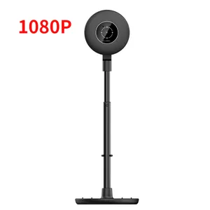 1080P Autofocus Webcam Action Caméra Webcam 2 Mega Driverless Digital USB PC Camera Built in Mic 1920*1080 Stock HD Glass Lens