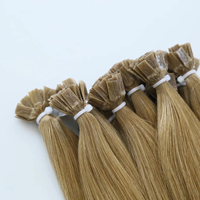 Extensions de cheveux humains 100% Remy brésiliens naturels de qualité supérieure 12A, pré-collées, à pointe en U, avec kératine, lisses, vente en gros