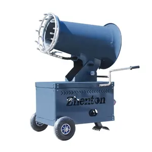 High quality Environmentally 30m water mist sprayer disinfection automatic fog cannon machine