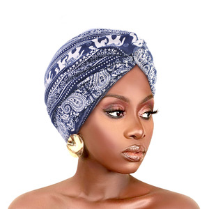 Cappello Floreale Idilliaco in Cotone Stile Popolare per Commercio Estero, Cappello Tam-o'-shanter per Chemioterapia, Bestseller eBay - Product Image 2
