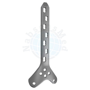 NABSONS MED Plaque de fixation traumatique manuelle de haute qualité pour condyle fémoral distal, en acier inoxydable de qualité médicale, instrument certifié CE - Product Image 1