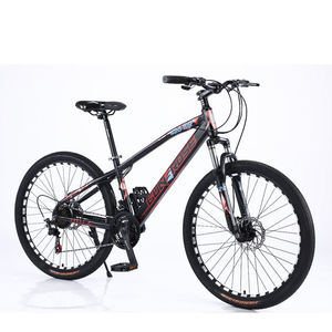 Vélo de montagne en acier carbone rouge et blanc de 26 <span class=keywords><strong>pouces</strong></span> et 27,5 <span class=keywords><strong>pouces</strong></span> en gros, avec freins à disque à 27 vitesses pour femmes, hommes, adultes, unisexe - Product Image 5