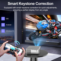 Vente en gros OEM ODM, projecteur portable Android 750 lumens 1080P, équipements de présentation, projecteur vidéo, projecteur de films portable