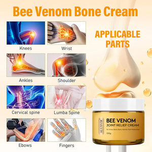 Crème corporelle apaisante pour les articulations et les os, à base de venin d'abeille naturel, à absorption rapide, marque privée, pour le dos, le cou, les mains, les genoux - Product Image 6