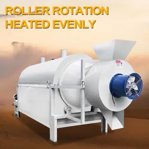 Energy Saving Wet Material Crop Straw Biomass Sawdust Rotary Dryer With Factory Price Corn Stalk Dryer