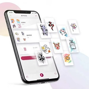 Imprimante à gel pour ongles intelligente rose, contrôlée par WiFi, design numérique avec alimentation électrique - Product Image 4