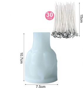 3D <b>Mold</b> Tulip Bouquets Silicone <b>Mold</b> Scented <b>Candles</b>, Handmade, Suitable for Mother's Day and Valentine's Day Home Decoration - Product Image 2