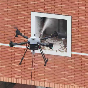 Dron de Limpieza de Ventanas Comercial JIUSI D15R con Cámara Dual y Control Remoto, Tecnología RTK, Limpieza de Alta Presión, Listo para Volar - Product Image 1