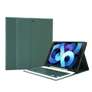 Chống sốc từ Bàn phím có thể tháo rời trường hợp đối với iPad không khí 10.9 "4/5/6 gen, mỏng <span class=keywords><strong>TPU</strong></span> bìa với chủ bút chì - Product Image 1