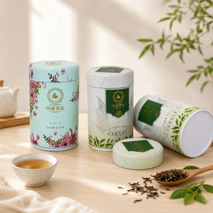 Lata Sellada de Hojalata de Grado Alimenticio de 73x120 mm con Impresión Offset a Prueba de Explosiones para Envasado de Té, Matcha y Café en Polvo - Product Image 1